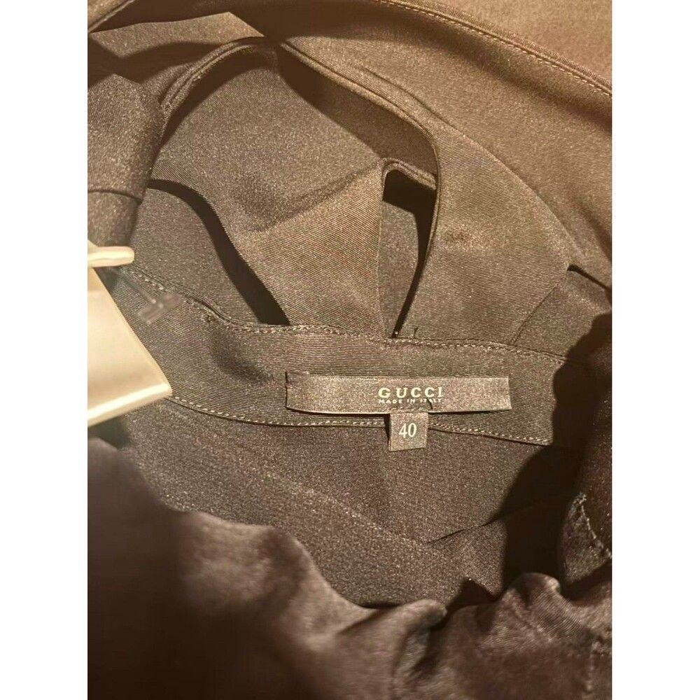 RUNWAY Gucci cut-out Silk Mini Dress  IT40/US S - Picture 9 of 16